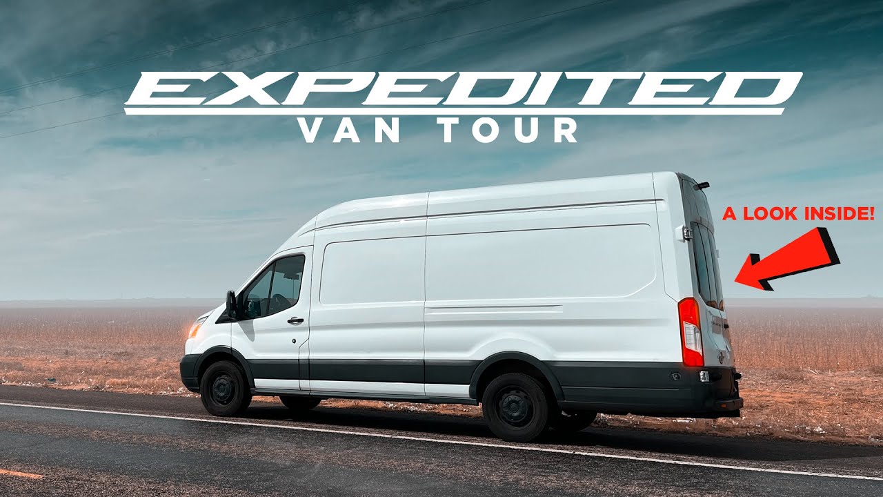 Expediting Van Tour! Cargo Van / Transit / Sprinter Van EXPEDITED