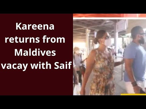 Spotted: Kareena returns from Maldives vacay with Saif, Taimur and JehPublished on: 4 hours ago