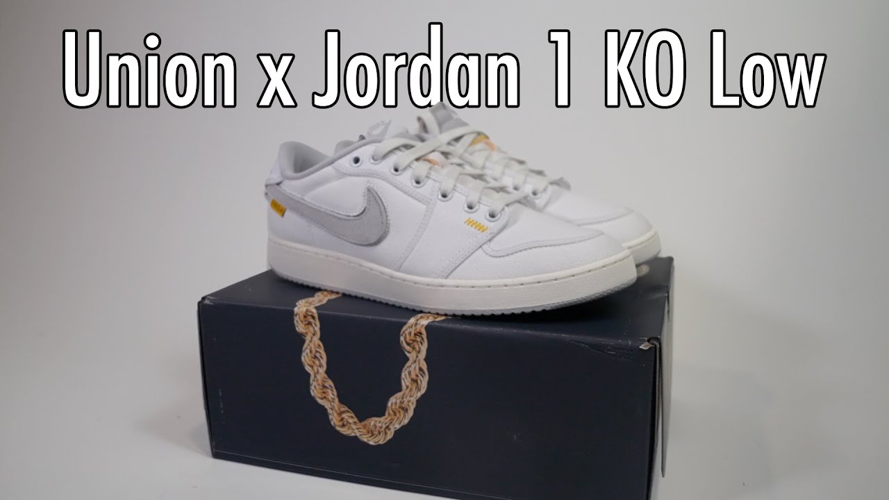 Union x Air Jordan 1 Top 3 Gold ComplexCon Sneaker Release Date – Footwear  News