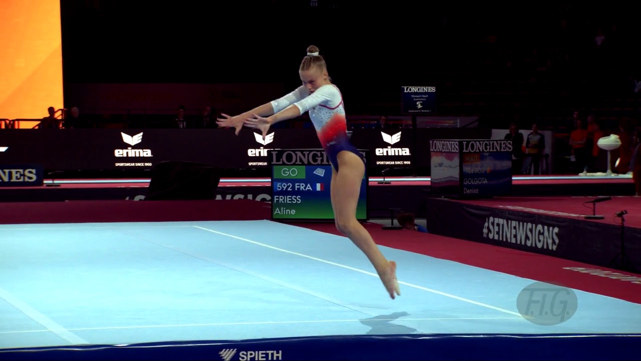 FRIESS Aline (FRA) - 2019 Artistic Worlds, Stuttgart (GER) - Qualifications Floor Exercise