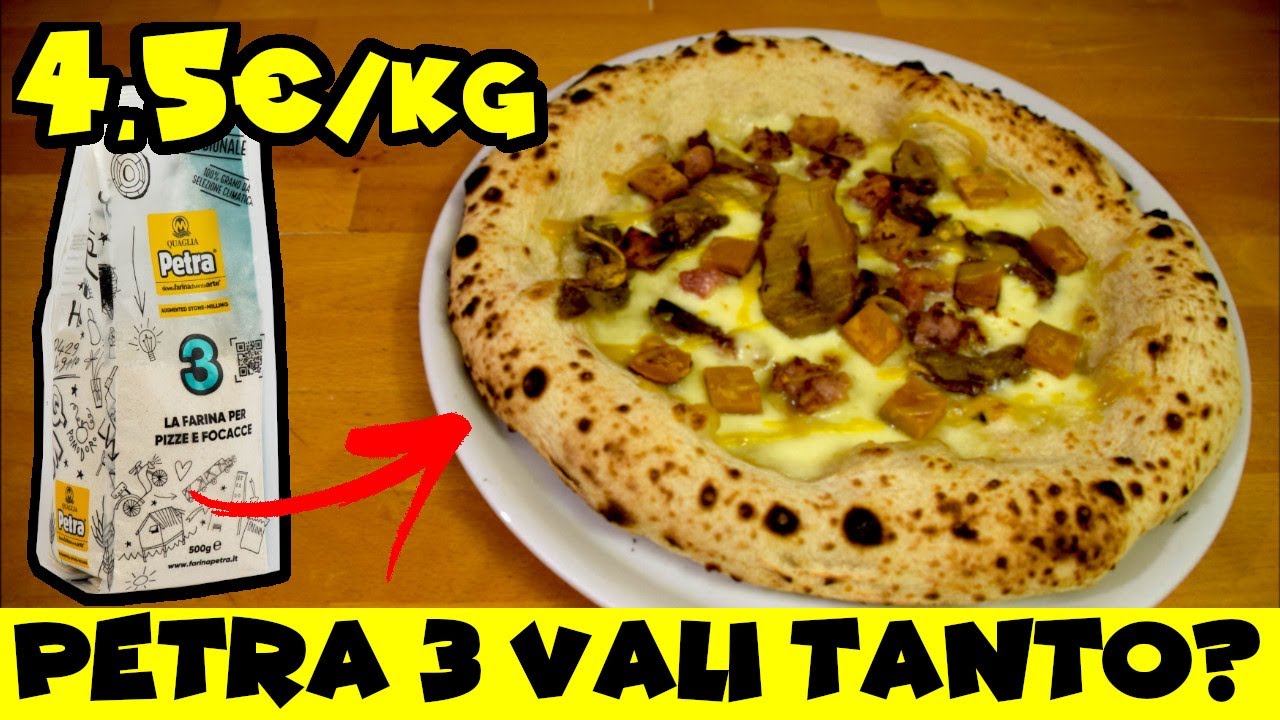 Effeuno P134HA con rialzo. Impasto pizza con farina di mais - YouTube