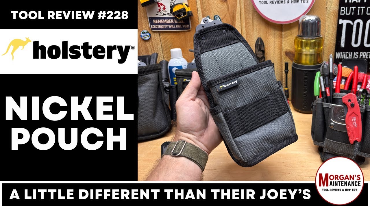 Holstery Nickel Pouch - Different Than My Joey and Veto Pouches
