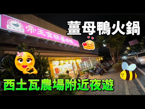 《帝王食補薑母鴨》台湾新北市林口区中山路267号???? 甄妮姐姐的西土瓦美樂地有機農場附近夜景夜遊台灣桃園市龍潭區大北坑街