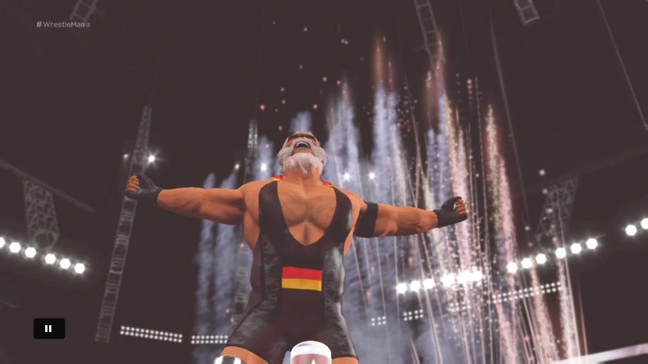WWE 2K17 - REINHARDT Entrance ( Overwatch )