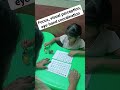 🖌️ Painting with earbuds 🎨#colour#kids#focus#activity