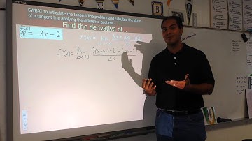 Derivatives using the limit definition part 1