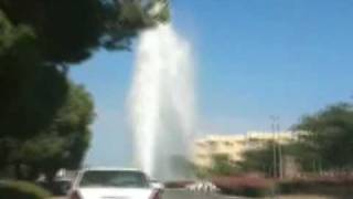 Car Knocks Over Hydrant
