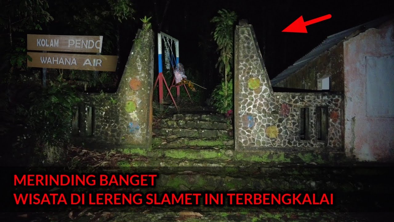 MERINDING ADA YANG NGAJAK MAIN AYUNAN DI WISATA TERBENGKALAI JAM 3 PAGI ! 