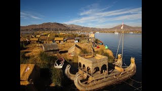 The Mysterious Floating Islands Of The Uros People Of Lake Titicaca In Peru