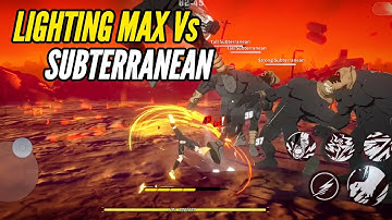 Lighting Max vs Subterranean Battle | One punch Man World | Android Gameplay#onepunchmanworld
