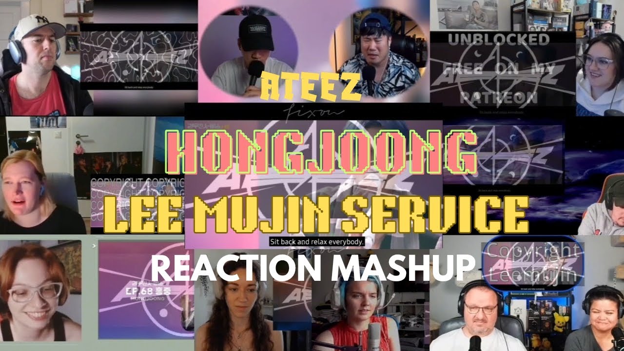 ATEEZ (에이티즈) HONGJOONG ON LEE MUJIN SERVICE REACTION MASHUP