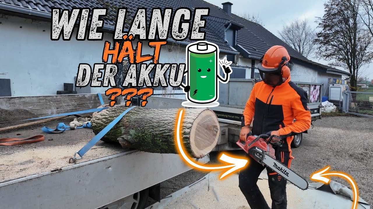 Die stärkste Akku-Kettensäge von Makita | im Härtetest