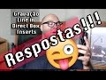 Respostas: Qual é o melhor programa, entrada de linha, direct box  e Inserts