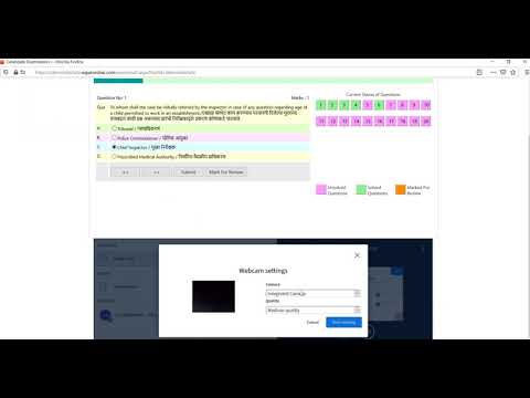 How to login for proctor based online examination using Smart School MIS