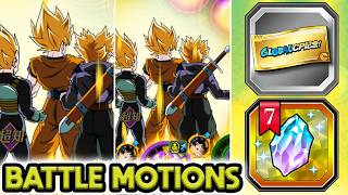 NEW GOKU VEGETA TRUNKS BATTLE MOTIONS MEMORIAL STONE TICKET Dragon Ball Z Dokkan Battle
