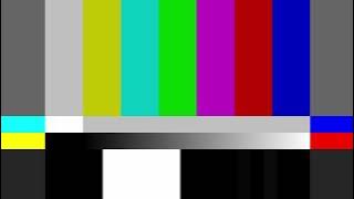 SMPTE Color Bars TV No Sound 1 Hour Long 4k HD Ambient Room Lighting Effect Fall Asleep Night Light