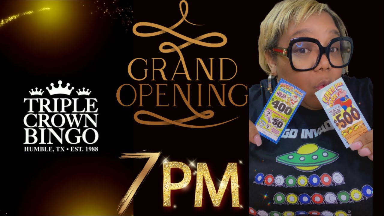 LIVE: 🔆02/4/22 Grand Reopening Triple Crown Humble Bingo🔆
