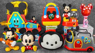 Satisfying with Unboxing Disney Mickey Mouse Jumbo Fun House Playset | Review Toys ASMR