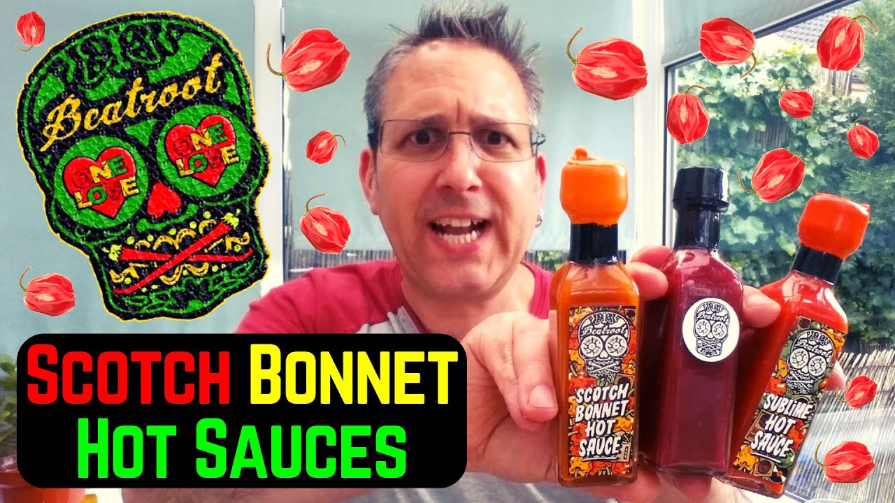 SCOTCH HOT SAUCES from THE BEATROOT COLLECTIVE Jamaican
