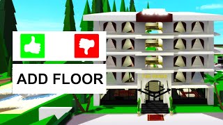 How To Add Floors To The HOTEL in Roblox Brookhaven 🏡RP