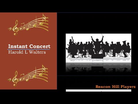 Instant Concert - Harold L Walters - YouTube