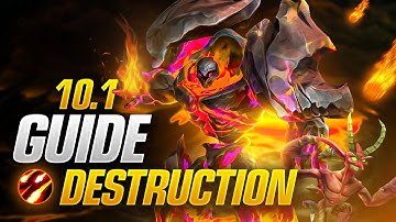 Patch 10.1 Destruction Warlock DPS Guide! Talents, Rotations and More!