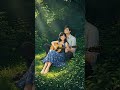 Soft Love Melody in the Forest 💚 | Calm Guitar & Nature Ambience #animescenery #nightvibes #anime