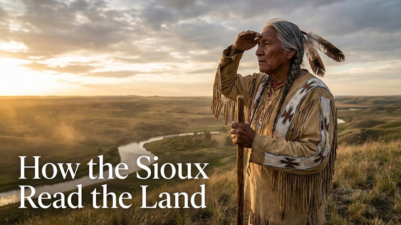 🌾 How the Sioux Read the Land – Ancient Tracking Skills of the Lakota People