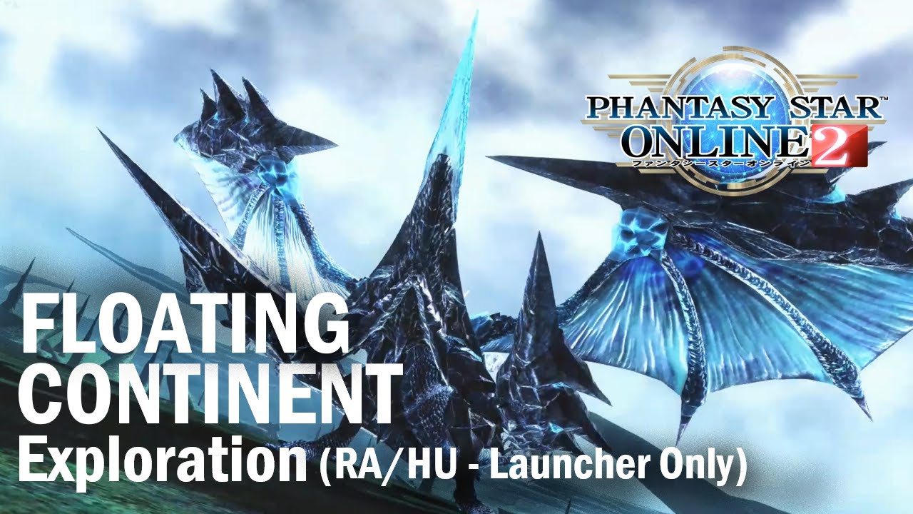PSO2 (NA) Xbox One – Floating Continent Exploration – Launcher only – Very Hard Lv46 – RA/HU
