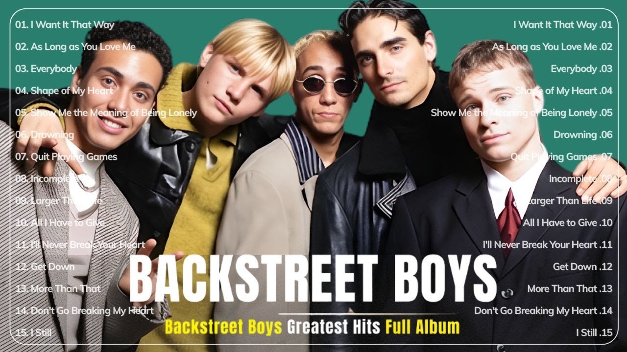 🔥 Best of Backstreet Boys | Greatest Hits Full Album | Love Songs Playlist 2026 💕