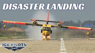 Shocking Landing Sends Water Bomber Off Runway  | S1 E11-13 FULL EPISODES | Ice Pilots