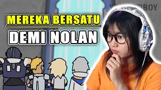 LAYLA, LOLITA, IXIA, DIGGIE DKK BERSATU DEMI ERUDITIO DAN NOLAN | REACTION FLATTIBOY MOBILE LEGENDS