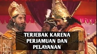 Raja salya terjebak hutang budi karena Perjamuan dan pelayanan Duryodana