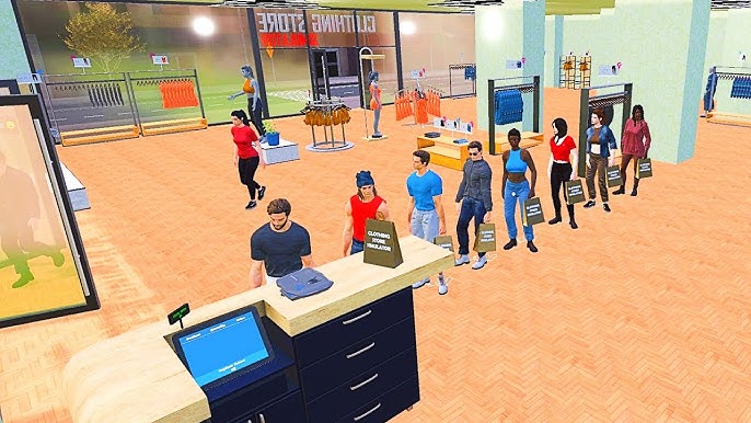 CLOTHING STORE SIMULATOR - FIRST LOOK - YouTube