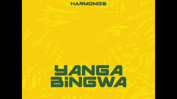 Harmonize-yanga bingwa (official music audio)