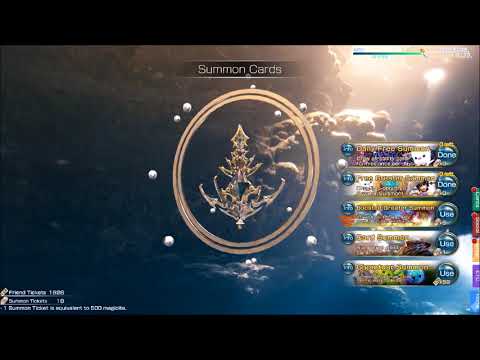 Mobius Final Fantasy FREE GREATER SUMMON for Closing the Loop Part 2