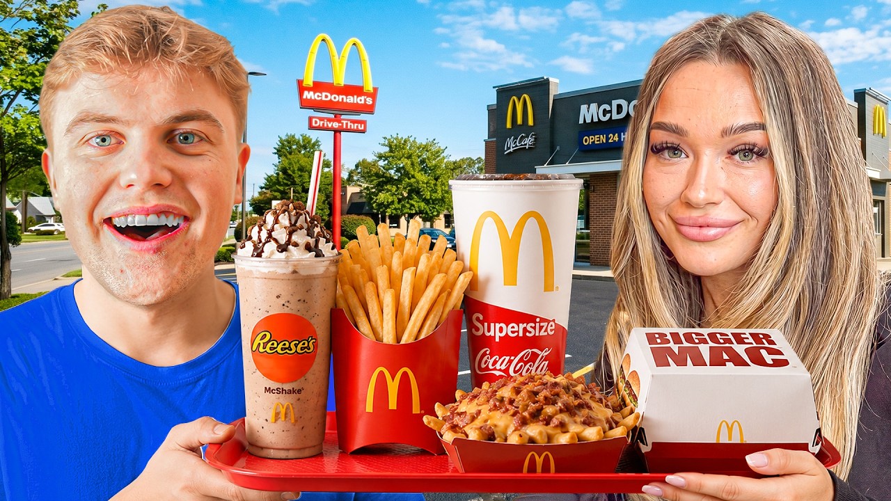 I Tried American McDonald’s With My Girlfriend!