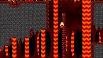 Super Mario Bros. X (SMBX) custom level - Eruptional Channel