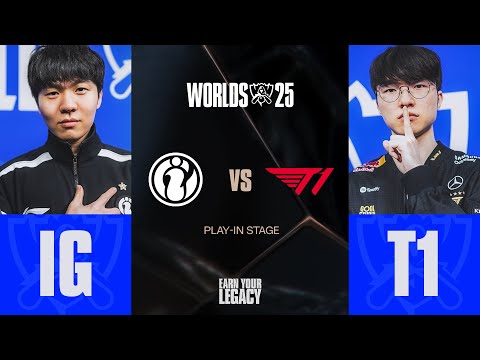🔴T1 ESPORTS vs INVICTUS GAMING🔴FAZA PLAY-IN BO5🔴MISTRZOSTWA ŚWIATA 2025🔴