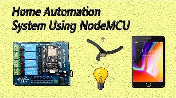 How to make Home Automation System Using Nodemcu ESP8266 | Google Assistant | IoT Projects