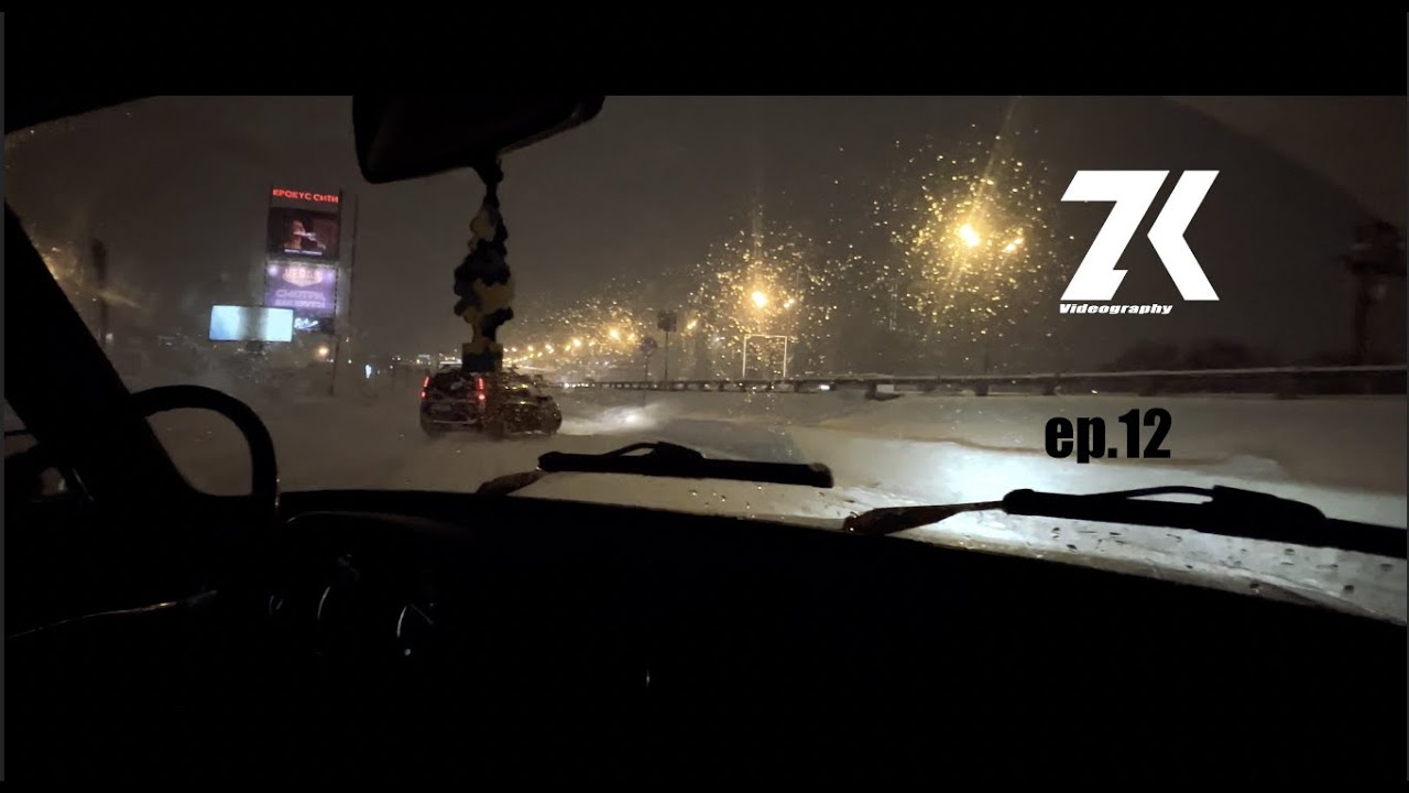 Крокус дрифт серия l Дрифт на переднем приводе??? l Зима на жигулях ep ...