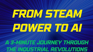 From Steam Power to AI: A 3-Minute Journey through the Industrial Revolutions