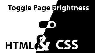 Toggle Page Brightness Using a Custom Checkbox