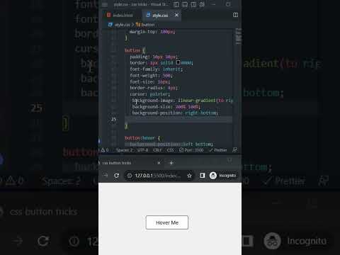 Cool CSS Button Animation Effects #shorts