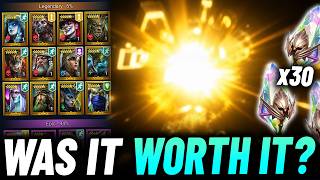 PULLING 30 PRISM SHARDS! How Many Legendaries Can We Get? - Raid Shadow Legends Opening screenshot 2
