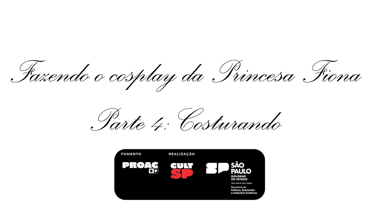 Fazendo o cosplay iniciante - Princesa Fiona - Parte 4