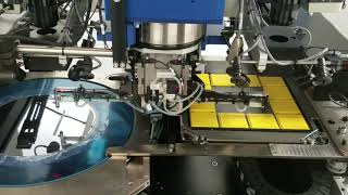 DTS-2 picking from wafer and placing into waffle pack 500um die at 10,600 UPH