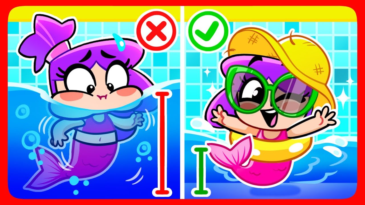 ☀️ Summer Safety Rules! 🧢🧴 Stay Safe in the Sun with Viv and Denny | Funny English for Kids