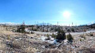 Welcome to a 360° look at the new fire-protection work happening along the bench above Jasper.