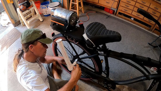 How to make: A Bike Fishing Rod Holder 